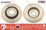 Piduriketas TRW DF6682S
