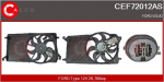 Elektrimootor,radiaatoriventilaator CASCO CEF72012AS