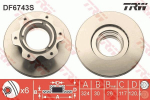 Piduriketas TRW DF6743S
