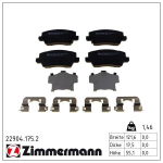 Piduriklotsi komplekt,ketaspidur ZIMMERMANN 22904.175.2