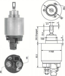 Magnetl&uuml;litus,starter MAGNETI MARELLI 940113050343