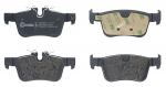 Piduriklotsi komplekt,ketaspidur BREMBO P 86 030