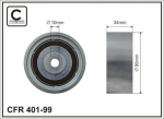 Seade-/juhtrull,hammasrihm CAFFARO 401-99