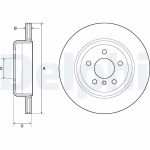 Piduriketas DELPHI BG4664C