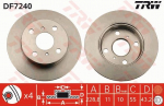 Piduriketas TRW DF7240