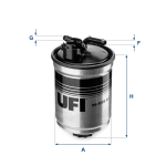 K&uuml;tusefilter UFI 24.415.00