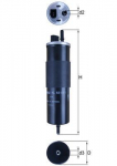 K&uuml;tusefilter MAHLE KL 831/11