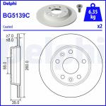 Piduriketas DELPHI BG5139C