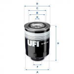 K&uuml;tusefilter UFI 24.411.00