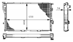 Radiaator,mootorijahutus MAHLE CR 242 000S