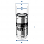 K&uuml;tusefilter UFI 24.417.00
