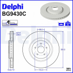 Piduriketas DELPHI BG9430C