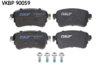 Piduriklotsi komplekt,ketaspidur SKF VKBP 90059