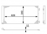 Kondensaator,kliimaseade MAHLE AC 751 000S