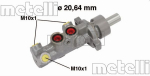 Peapiduri silinder METELLI 05-0708
