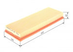 &Otilde;hufilter BOSCH F 026 400 155