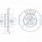 Piduriketas DELPHI BG2596