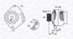 Generaator MAGNETI MARELLI 063377030010