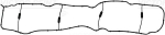 Tihend,sisselaskekollektor VICTOR REINZ 71-12492-00