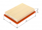 &Otilde;hufilter BOSCH 1 457 433 052