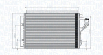 Kondensaator,kliimaseade MAGNETI MARELLI 350203851000
