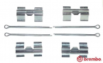 Lisakomplekt, ketaspiduriklotsid BREMBO A 02 257