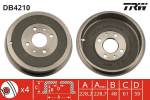 Piduritrummel TRW DB4210
