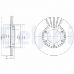 Piduriketas DELPHI BG2365