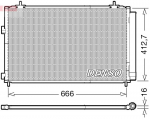 Kondensaator,kliimaseade DENSO DCN50059