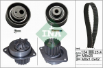 Veepump + hammasrihmakomplekt Schaeffler INA 530 0055 30