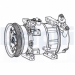 Kompressor,kliimaseade DELPHI CS20533