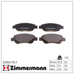 Piduriklotsi komplekt,ketaspidur ZIMMERMANN 23959.175.1