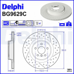 Piduriketas DELPHI BG9629C