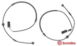 Hoiatuskontakt, piduriklotsi kulumine BREMBO A 00 254