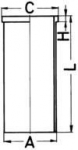 Silindrih&uuml;lss KOLBENSCHMIDT 89316190