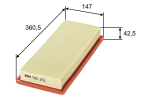 &Otilde;hufilter VALEO 585252