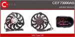 Elektrimootor,radiaatoriventilaator CASCO CEF73000AS
