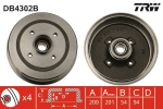 Piduritrummel TRW DB4302B