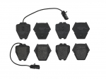 Piduriklotsi komplekt,ketaspidur BREMBO P 85 067