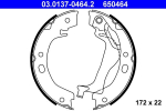 Piduriklotside komplekt,seisupidur ATE 03.0137-0464.2