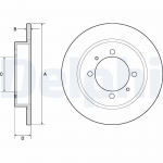 Piduriketas DELPHI BG3203