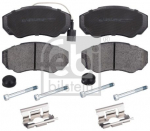 Piduriklotsi komplekt,ketaspidur FEBI BILSTEIN 116049