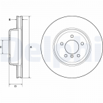 Piduriketas DELPHI BG9159C