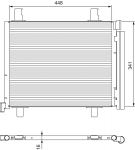 Kondensaator,kliimaseade VALEO 814168