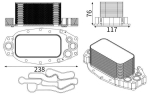 &Otilde;liradiaator,mootori&otilde;li MAHLE CLC 253 001S