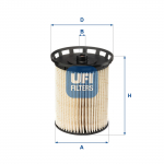 K&uuml;tusefilter UFI 26.129.00