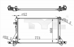 Radiaator,mootorijahutus TYC 728-0064