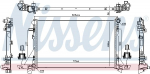 Radiaator,mootorijahutus NISSENS 606411