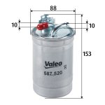 K&uuml;tusefilter VALEO 587520