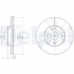 Piduriketas DELPHI BG2804